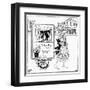 Satire on the Yellow Book-null-Framed Art Print