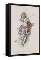 Satire VI-Emile Antoine Bayard-Framed Stretched Canvas