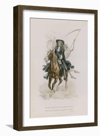 Satire VIII-Emile Antoine Bayard-Framed Premium Giclee Print