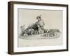 Satirical Cartoon-Charles Ramelet-Framed Giclee Print