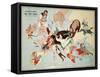 Satirical Map - European Revue - Kill That Eagle-null-Framed Stretched Canvas