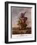 Satirical Map - Geography Bewitched Or, a Droll Caricature Map of Scotland-Robert Dighton-Framed Giclee Print