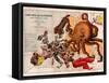 Satirical Map - John Bull and His Friends a Serio-Comic Map of Europe-Fred W Rose-Framed Stretched Canvas