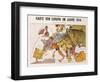 Satirical Map - Karte Von Europa Im Jahre 1914-W. Trier-Framed Giclee Print