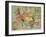 Satirical Map - The Insane Asylum-Louis Raemaekers-Framed Giclee Print