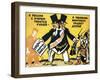 Satirical Poster on the League of Nations, 1920-Vladimir Mayakovsky-Framed Giclee Print