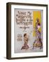 Satirical Suffrage Sheet Music-David J. Frent-Framed Giclee Print