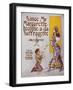 Satirical Suffrage Sheet Music-David J. Frent-Framed Giclee Print