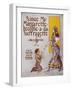 Satirical Suffrage Sheet Music-David J. Frent-Framed Giclee Print