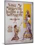 Satirical Suffrage Sheet Music-David J. Frent-Mounted Giclee Print