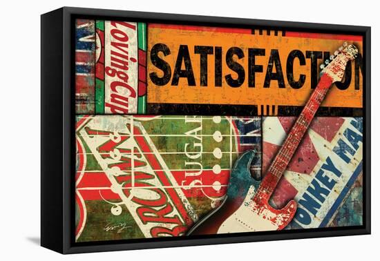Satisfaction I-Eric Yang-Framed Stretched Canvas
