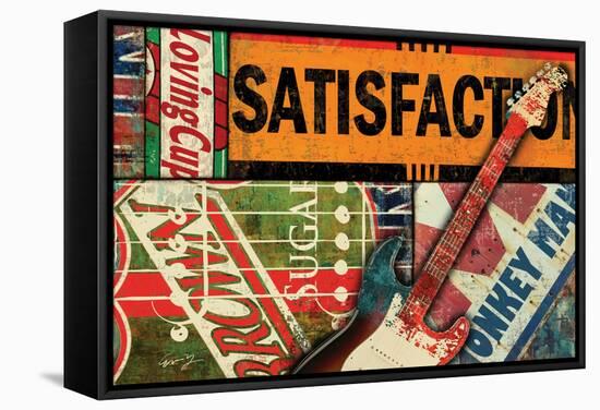 Satisfaction I-Eric Yang-Framed Stretched Canvas