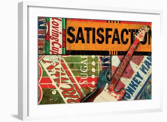 Satisfaction I-Eric Yang-Framed Art Print