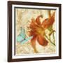 Satsuma Day Lily I-Tina Lavoie-Framed Giclee Print