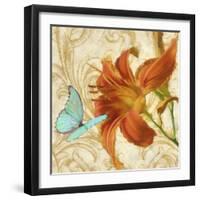 Satsuma Day Lily I-Tina Lavoie-Framed Giclee Print