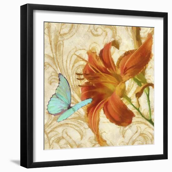 Satsuma Day Lily I-Tina Lavoie-Framed Giclee Print