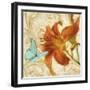 Satsuma Day Lily I-Tina Lavoie-Framed Giclee Print