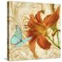 Satsuma Day Lily I-Tina Lavoie-Stretched Canvas