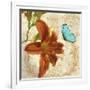 Satsuma Day Lily II-Tina Lavoie-Framed Giclee Print