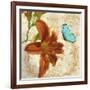 Satsuma Day Lily II-Tina Lavoie-Framed Giclee Print