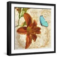 Satsuma Day Lily II-Tina Lavoie-Framed Giclee Print