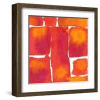 Saturated Blocks I-Renee W. Stramel-Framed Art Print