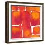 Saturated Blocks I-Renee W. Stramel-Framed Art Print