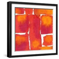 Saturated Blocks I-Renee W. Stramel-Framed Art Print