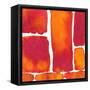 Saturated Blocks II-Renee W. Stramel-Framed Stretched Canvas