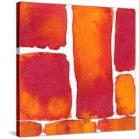 Saturated Blocks II-Renee W. Stramel-Stretched Canvas