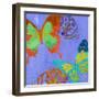 Saturated Butterflies IV-Sisa Jasper-Framed Art Print