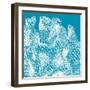 Saturated Coral IV-Vision Studio-Framed Art Print