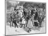 Saturday Afternoon in Victoria Park, London, 1890-R Taylor-Mounted Giclee Print