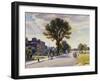 Saturday Afternoon, (Oil on Canvas)-Francis Dodd-Framed Giclee Print