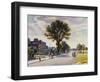 Saturday Afternoon, (Oil on Canvas)-Francis Dodd-Framed Giclee Print