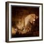 Saturday Afternoon (Oil on Canvas)-Alvan Fisher-Framed Giclee Print