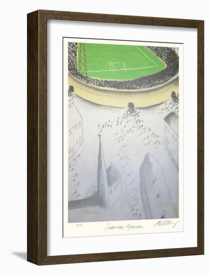 Saturday Afternoon-Mackenzie Thorpe-Framed Collectable Print