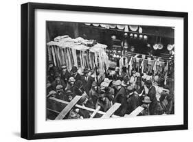 Saturday at Berwick Street Market, Soho, London, 1926-1927-null-Framed Giclee Print