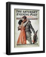 Saturday Evening Post-null-Framed Premium Giclee Print