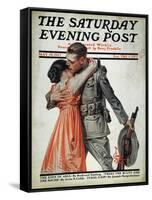 Saturday Evening Post-null-Framed Stretched Canvas