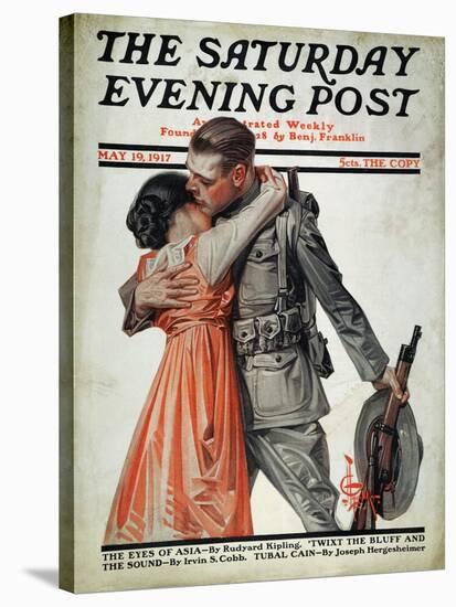 Saturday Evening Post-null-Stretched Canvas