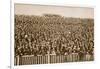 Saturday Football Crowd-null-Framed Photographic Print