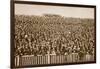 Saturday Football Crowd-null-Framed Photographic Print