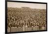 Saturday Football Crowd-null-Framed Photographic Print