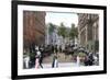 Saturday Morning Market, Halifax, Nova Scotia, Canada, C1900s-null-Framed Giclee Print