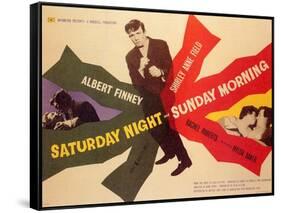 Saturday Night and Sunday Morning, 1961-null-Framed Stretched Canvas