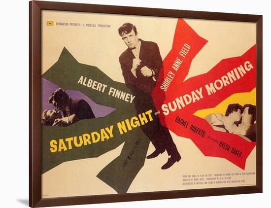 Saturday Night and Sunday Morning, 1961-null-Framed Art Print