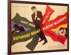 Saturday Night and Sunday Morning, 1961-null-Framed Art Print