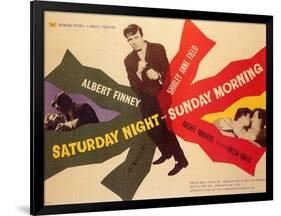 Saturday Night and Sunday Morning, 1961-null-Framed Art Print