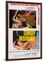 Saturday Night and Sunday Morning, Top and Bottom Inserts: Albert Finney, 1960-null-Framed Art Print